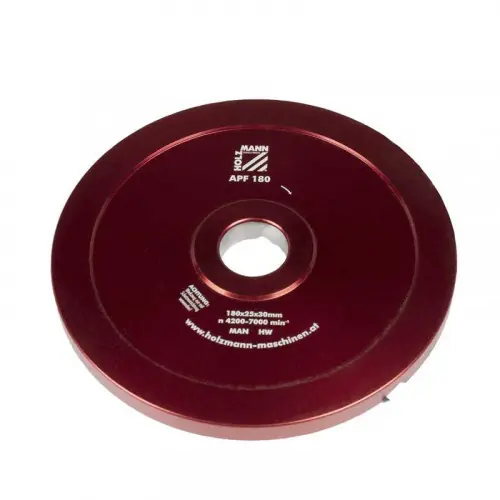 Promotion Porte-outil plate bande D. 180 x 25 x Al. 30 mm Z2 APF180 livré avec profil F0 - Holzmann