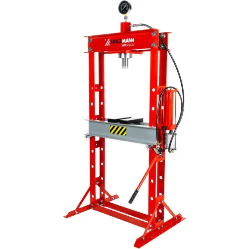 Nouvelle Collection Presse d’atelier - WP30ECO - 30 tonnes - table réglable en hauteur - Holzmann