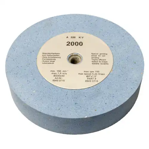 Roue abrasive pour affûteur à eau 200 mm grain 220 - affûtage précis des outils - Holzmann Bon Marché