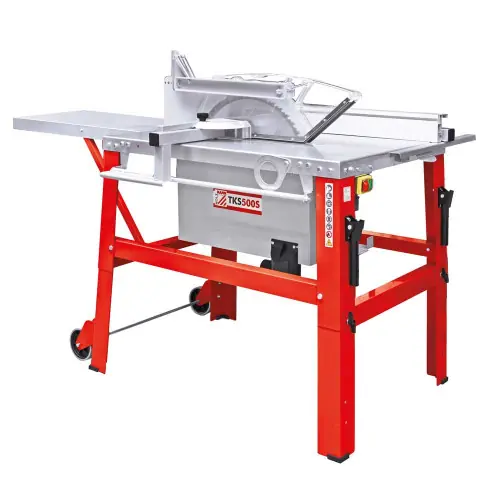 Prix Bas Scie circulaire sur table - 400 V - lame 500 mm et moteur 4200 W - Holzmann