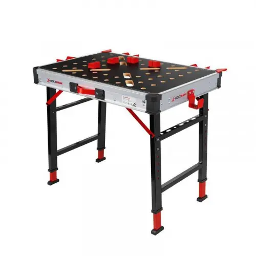 Jusqu&rsquo;à Épuisement Des Stocks Table de travail mobile pliante Holzmann, dimensions de la table 845 x 600 mm – Holzmann