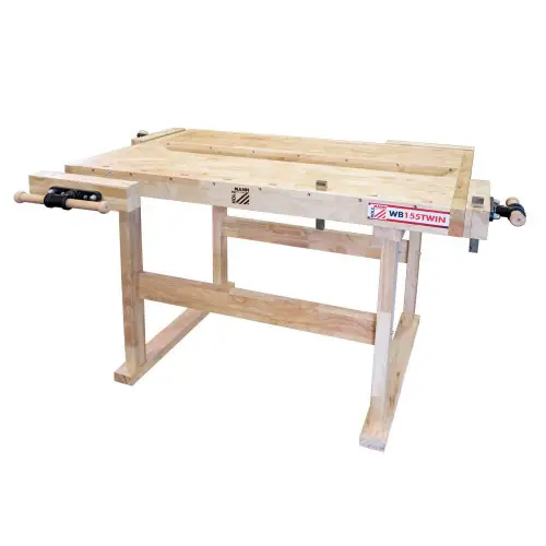 Promotion Saisonnière Établis bois double - Holzmann
