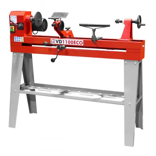 Satisfait Ou Remboursé Tour à bois avec copieur - 750W - 400V / 3 / 50Hz - Holzmann