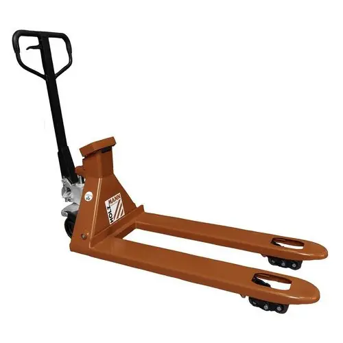 Transpalette peseur manuel 2500 kg – fourches 1150 mm avec poignée ergonomique – Holzmann Populaire