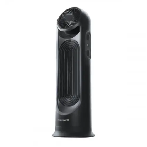 Promotion Saisonnière Ventilateur colonne Turbo Force - 2x 3 vitesses - Oscillant - Noir - Honeywell