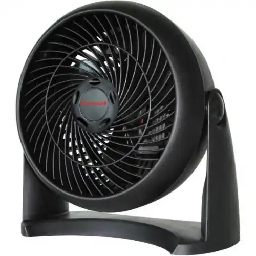 Authentique Ventilateur de table Turbo – 3 vitesses – Pâles 18 cm – Inclinable – Noir – Honeywell