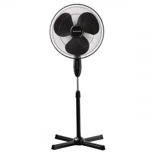 Petit Prix Ventilateur sur pied - 3 vitesses - 3498 m3/h - Pâles 42 cm - Hauteur réglable - Honeywell