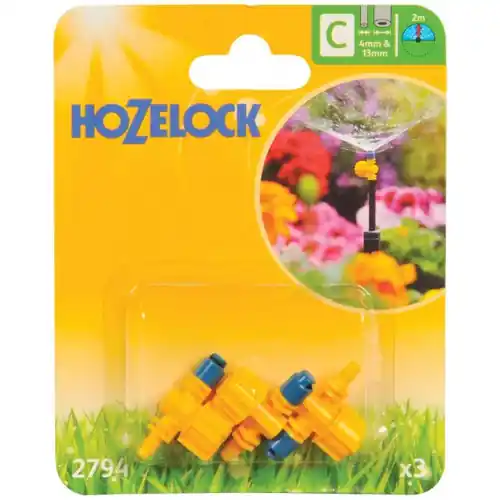 Promotion Saisonnière Arroseur 180° micro jet réglable (x3) – HOZELOCK