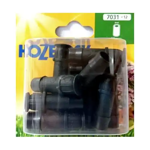 Bouchon Fin de ligne pour tuyau d‘arrosage jardin extérieur 13mm (x12) – HOZELOCK Expédition Rapide