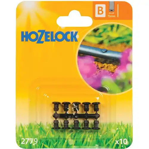Bouchon obturateur fin de ligne ou pour boucher un trou existant 4mm (x10) – HOZELOCK Prix Cassé