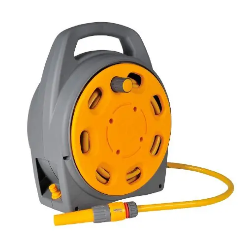 Dévidoir caréné avec tuyau de 20m et raccords fournis en plastique - HOZELOCK Offre Limitée