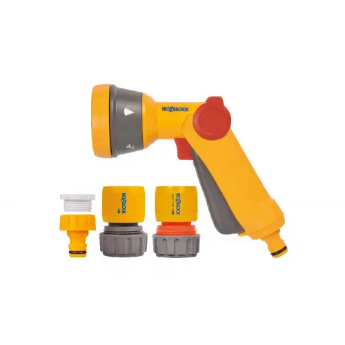 Populaire Kit de démarrage 15mm pistolet multi jets 2022 pour le nettoyage et l’arrosage - HOZELOCK