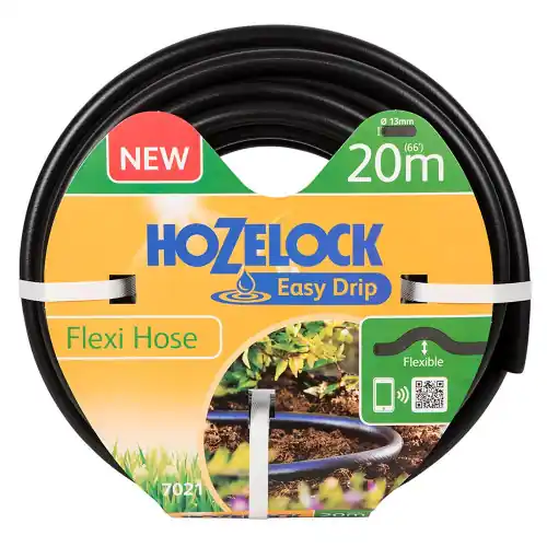 Tuyau souple Flexi 20 m pour goutte à goutte et arrosage automatique – HOZELOCK Marque