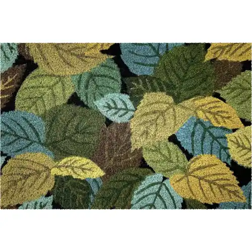 Bon Marché Tapis Coco Bleu Amazon Latex 40X60Cm – ID MAT