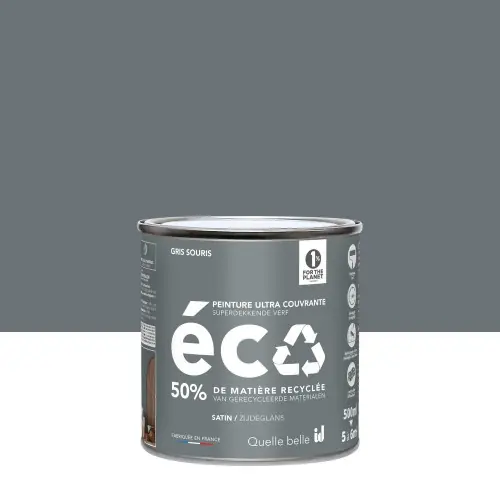 Offre Limitée Peinture mur gris de souris satin ID 0.5L – ID