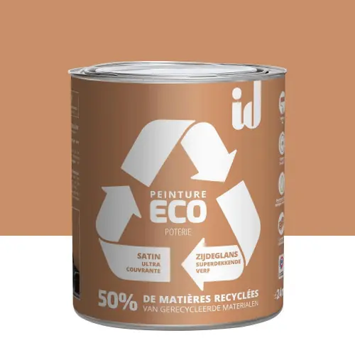 Usine Directe Peinture poterie mur / plafond ID Eco satiné 2 l - ID