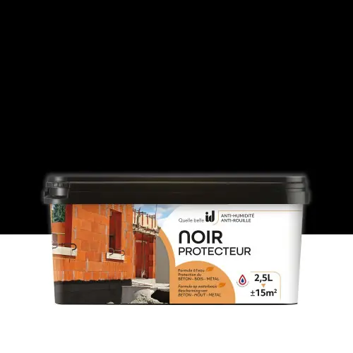 Must-Have Revêtement d‘étanchéité Noir Protecteur, LAKEONE, noir 2.5 litres - ID