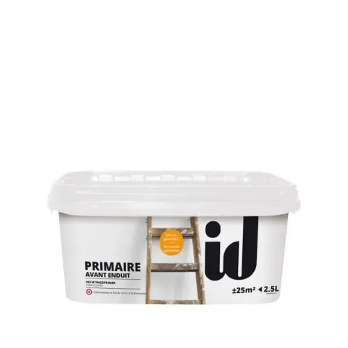 Promotion Saisonnière Sous-couche Avant enduit, ID, blanc, 2.5 l – ID