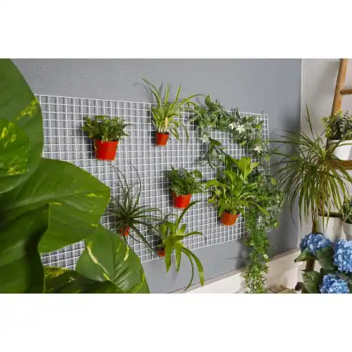 Acheter En Ligne Treillage fixe droite, l.60 x H.120 x P.0.5 cm - IDEAL GARDEN