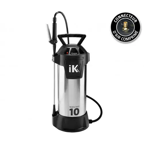 Pulvérisateur pression préalable IK INOX 10L – IK Sprayers Bon Plan