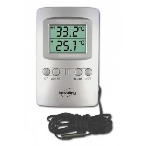 Thermomètre intérieur ou extérieur INOVALLEY T 05 – INOVALLEY Jusqu&rsquo;à Épuisement Des Stocks