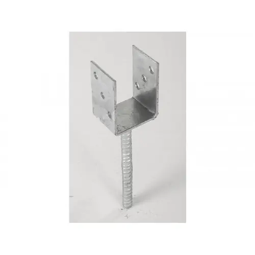 Commander Vite Support a sceller acier en y gris, Hauteur 30 x largeur 7 x Profondeur 7 cm – INTO THE GREEN