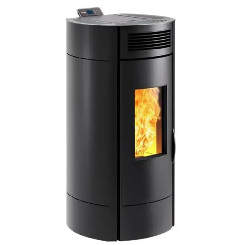 Poêle à granulés de bois Noir LODI 10 WiFi – 9,5 kW – Trémie 16,5 kg – Invicta Acheter En Ligne
