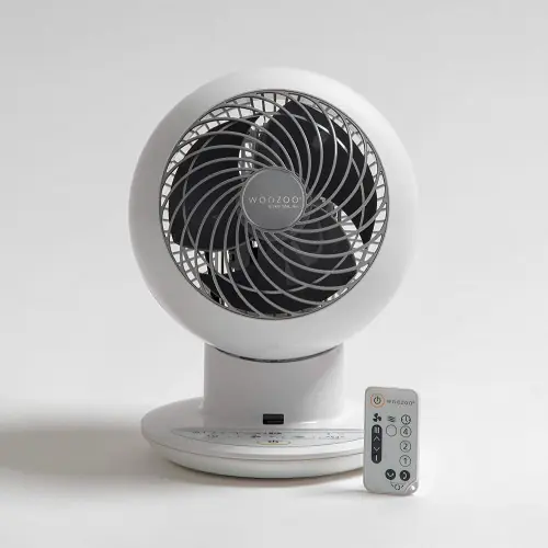 Ventilateur a poser, OHYAMA, Pcf-sc15t gris 38 W, D18 cm – IRIS Offre Exclusive