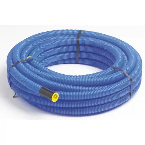 Gaine pour réseaux enterrés JANOFLEX bleu, Diam.40 mm, L.25 m – JANOFLEX Achat Immédiat