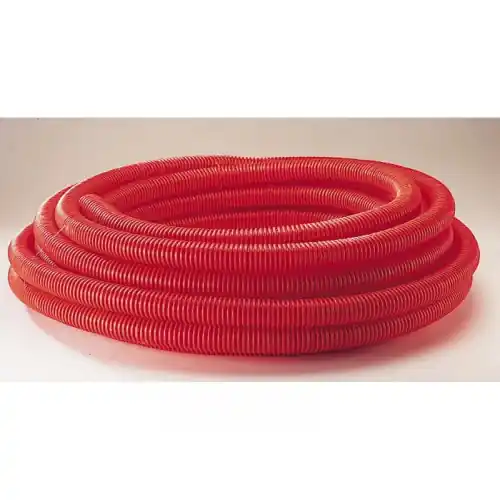 Gaine pour réseaux enterrés, JANOFLEX, diam.40 mm x L.25 M rouge – JANOFLEX Meilleur Prix