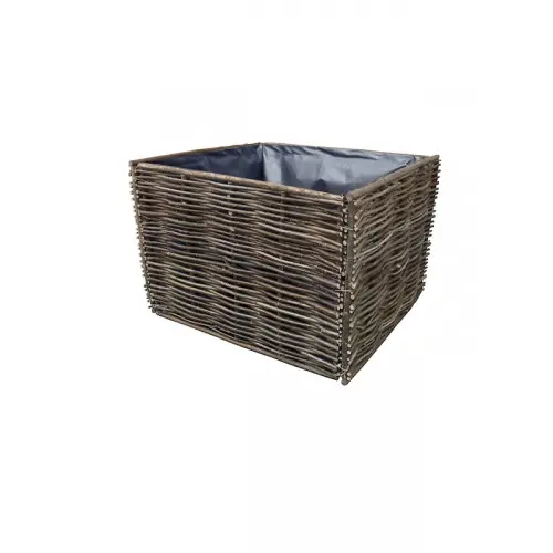 Carré Potager en Noisetier - Dimensions L.120xl.120xH.90 cm - Made in Europe - Jany Must-Have