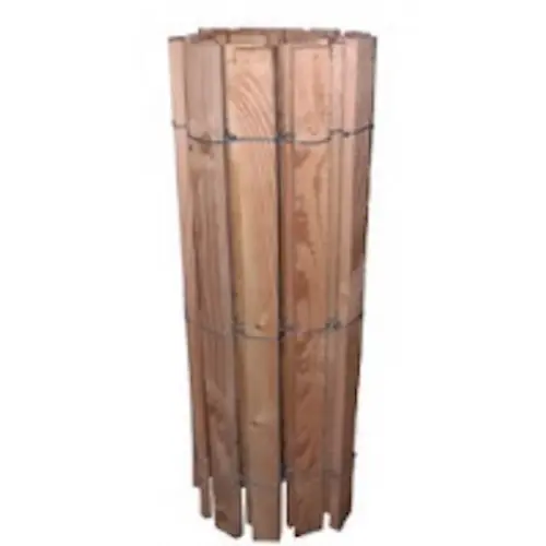 Panneau bois Douglas en rouleau – 1 x 3 m – Lames 50 mm – Espacement 2 cm – PEFC – Fabrication française – Jany Prix Choc