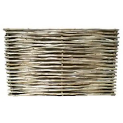 Panneau bois eucalyptus tressé – 90 x 180 cm – Bois poli – Homologué piscine – Fabrication européenne – Jany Offre Exclusive