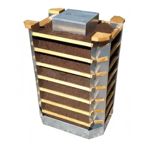 Remise Potager composteur VERTIKA – Dimensions 50 x 65cm – H. 100cm – Made in France – Jany