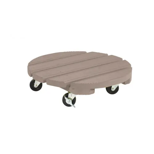 Roul‘bac – avec couleur – diamètre 40 cm – taupe – Made in France – Jany Marque