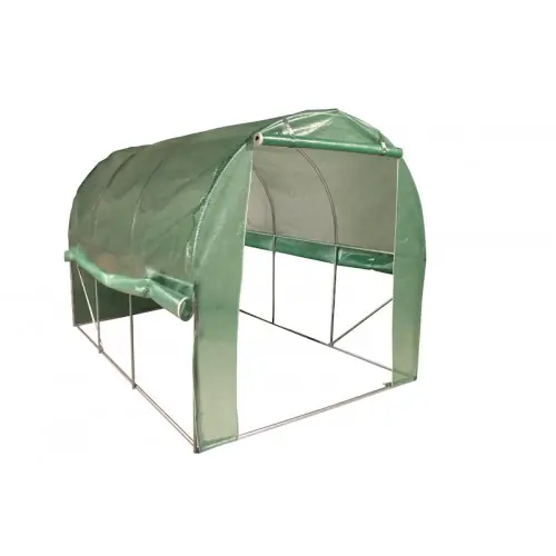 Vente Flash Serre tunnel 6m² – tubes diamètre de 25mm – avec côtés relevables – Jany