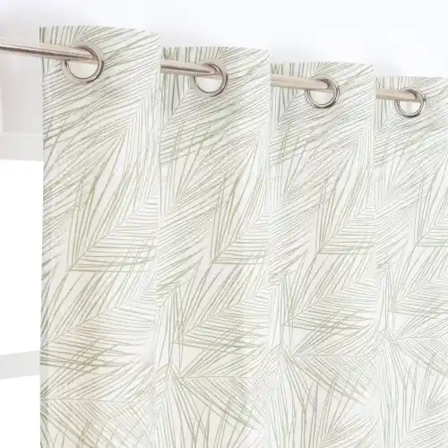 Super Prix Rideau tamisant Ianna vert 135 x 260 cm – JBY CREATION
