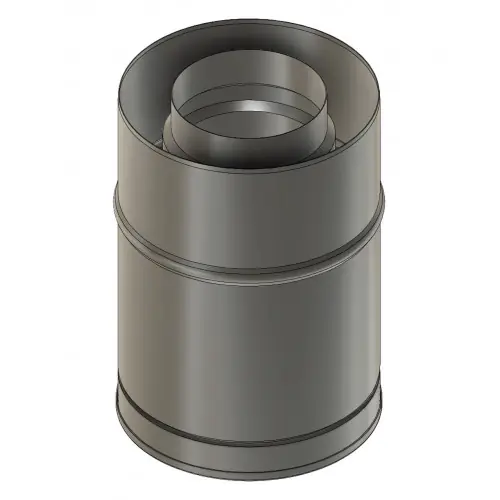 Adaptateur double paroi haut flexible isolé Ø180/240 mm - Joncoux Petit Prix