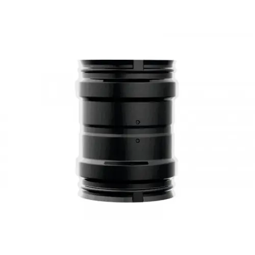 Vente Directe Adaptateur F/F pour pellets à simple paroi – Email 0.7mm – noir – Ø80 – modèle Apollo – Joncoux
