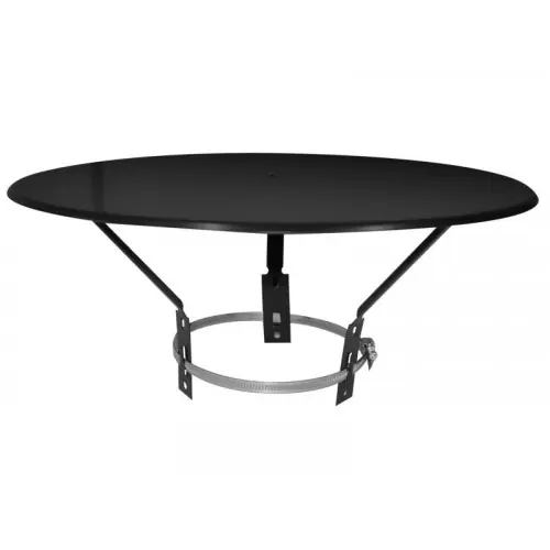 Achetez Aujourd&rsquo;hui Chapeau pare pluie – diamètre 125 à 200 mm – noir – Inox – Joncoux