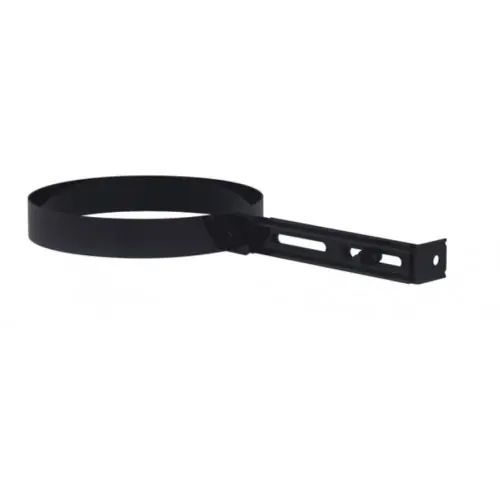 Prix Choc Collier de suspension pour raccordement - Email 0,7mm - noir - Ø125 - Joncoux