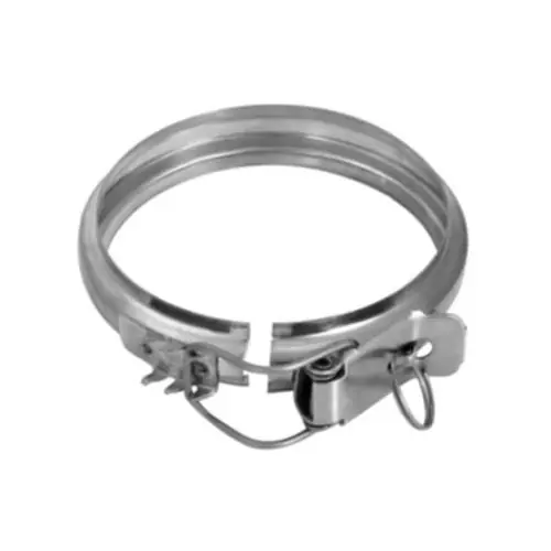 Seulement Aujourd&rsquo;hui Collier/Bride de sécurité pour raccordement de simple paroi – inox 304 – diamètre 139 mm – Joncoux