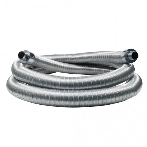 Achat Immédiat Conduit flexible isolé – Longueur 4 m – Ø100 mm – Double paroi inox laine minérale – Joncoux