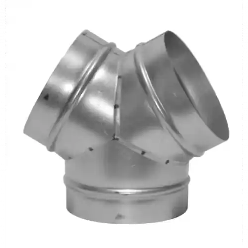 Culotte galvanisée en « Y » de dérivation – diamètre 100 mm – Joncoux Offre Exclusive
