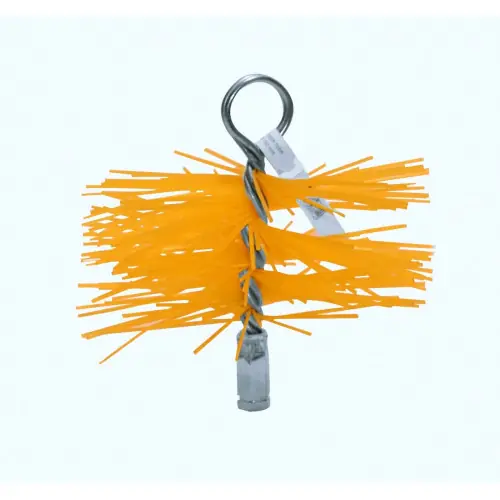Hérisson de ramonage Brasier nylon Ø180 mm - pas M12/75 - Joncoux Prix Choc