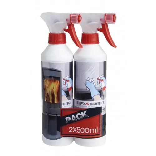 Offre Du Jour Nettoyant vitre d’insert – Lot de 2 x 500 ml – Joncoux