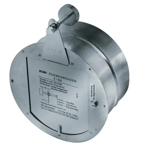 Régulateur de tirage Ø150 mm - Joncoux Expédition Rapide