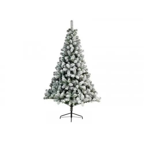 Acheter En Ligne Sapin Artificiel Impérial Enneigé Vert / Blanc De Noël, H.150 Cm - KAEMINGK