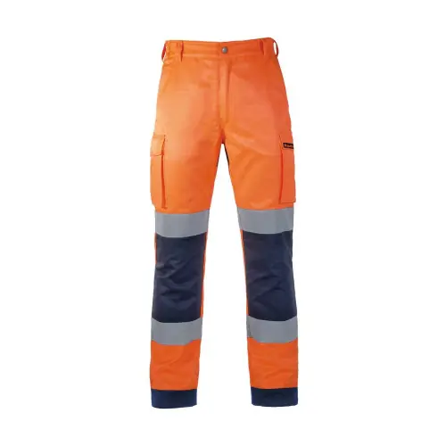 Pantalon de travail haute visibilité KAPRIOL orange fluo, taille L – KAPRIOL Petit Prix