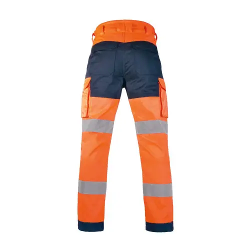 Acheter En Ligne Pantalon de travail haute visibilité KAPRIOL orange fluo, taille M – KAPRIOL